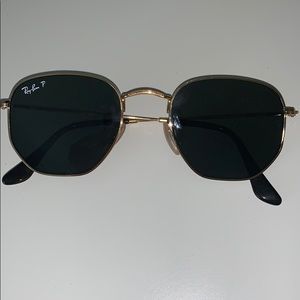 Hectagon raybans polarized